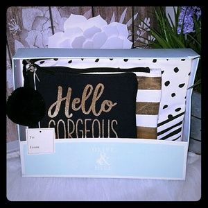 Olive & Hill trio pouch bags hello gorgeous